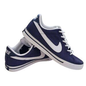 Nike Sweet Classic Canvas Navy Blue and White Men's Size 8.5